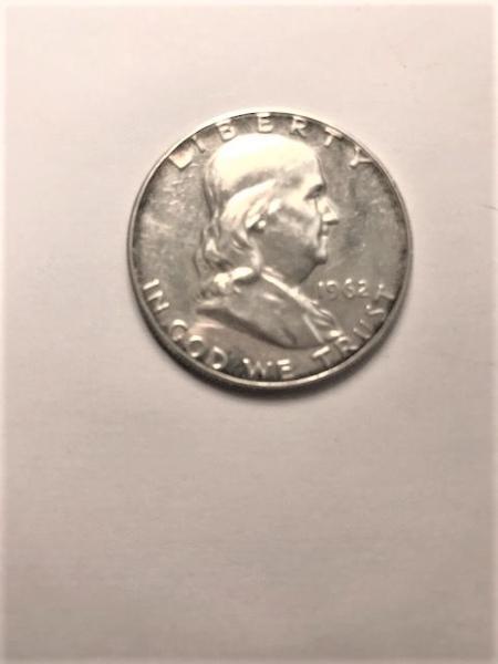This Rare, 1962 Ben Franklin half dollar is&hellip;