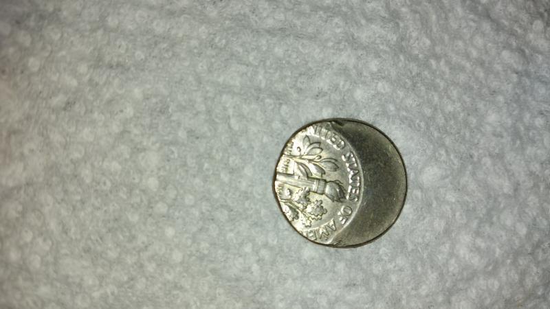 1990 error half stamped dime