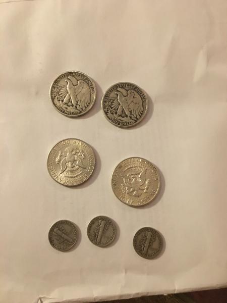 There are 3- 1947 pennies with a mint…