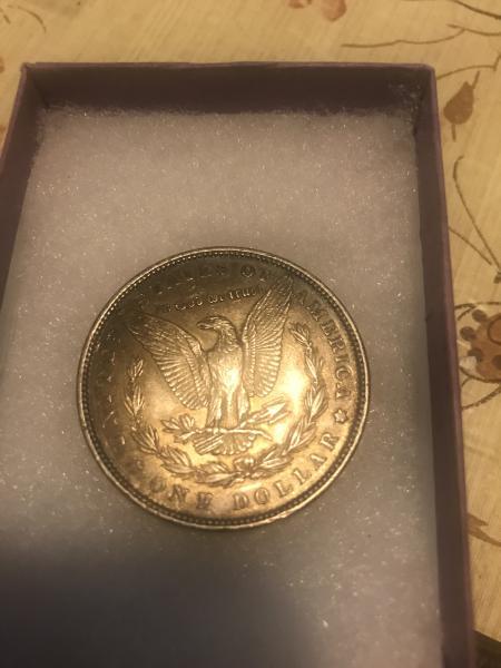 1887 silver dollar coin