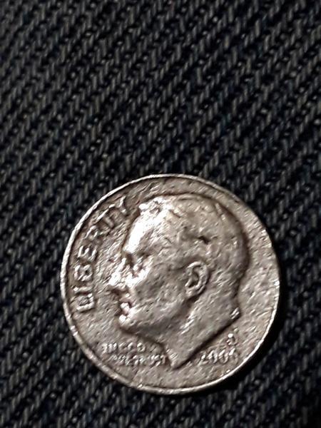 Dime on foriegn planchet?