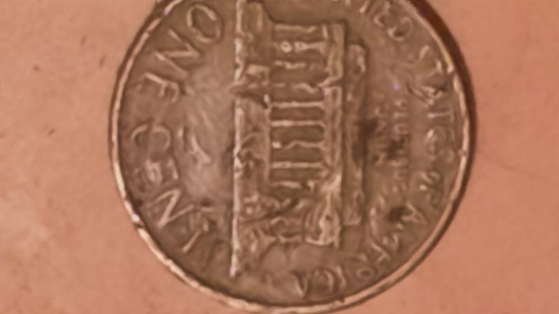 1966 lincoln penny multiple mint damage
