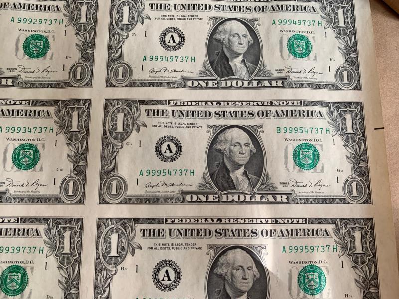 A/B mismatch serial number on a bill within…