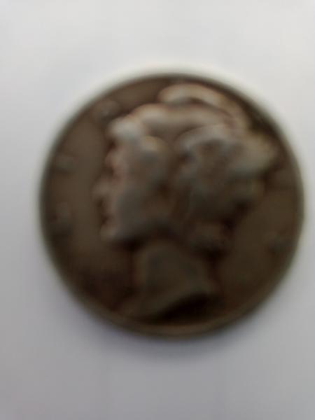 1942 w Mercury dime