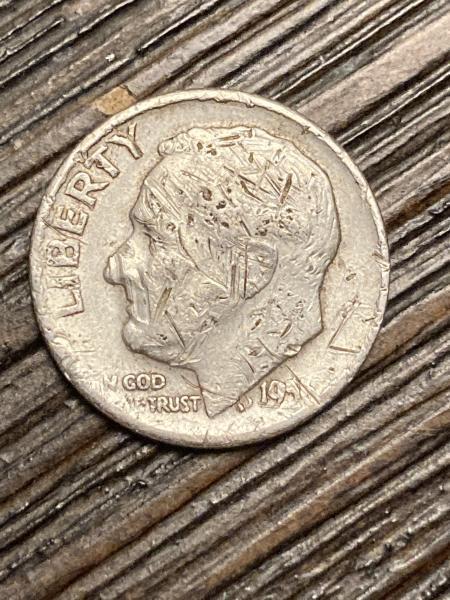 Last number on the date is damaged. Dime&hellip;