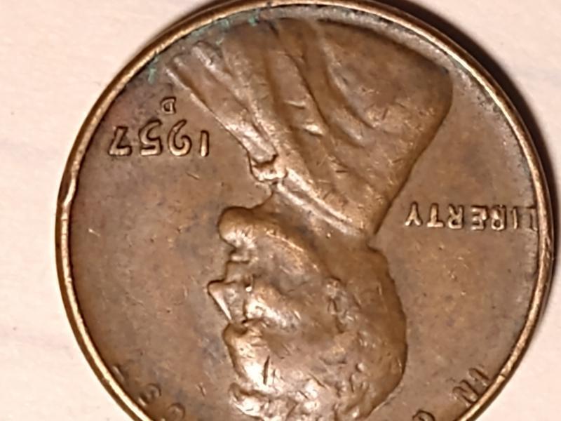 1957 d penny it looks like this might&hellip;
