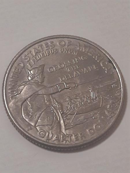 2021 Crossing the Delaware quarter with several errors.&hellip;