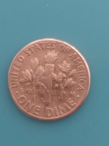 1963 silver dime with s stamped on Roosevelt's&hellip;