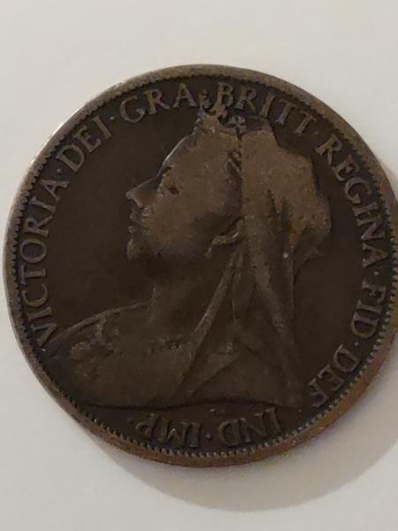 1901 one penny Victoria del gra Britt Regina&hellip;