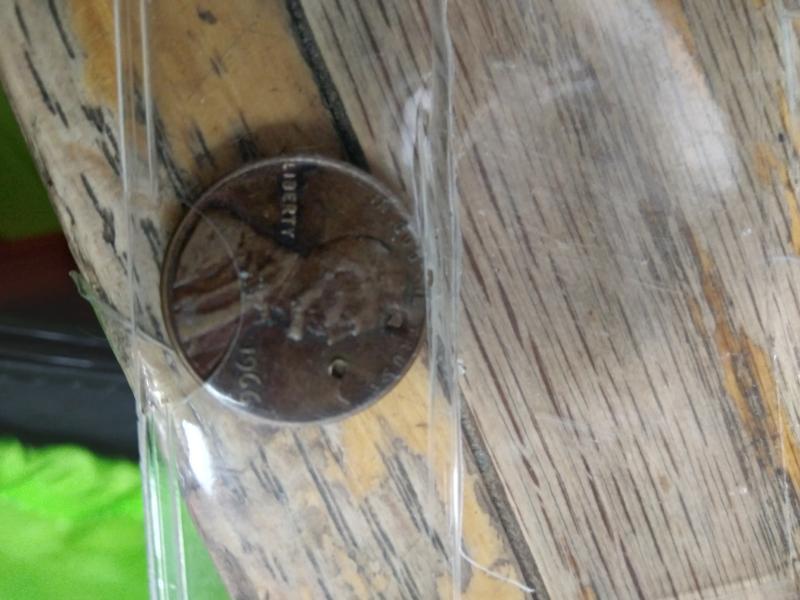 1966 penny with two holes figure out what&hellip;