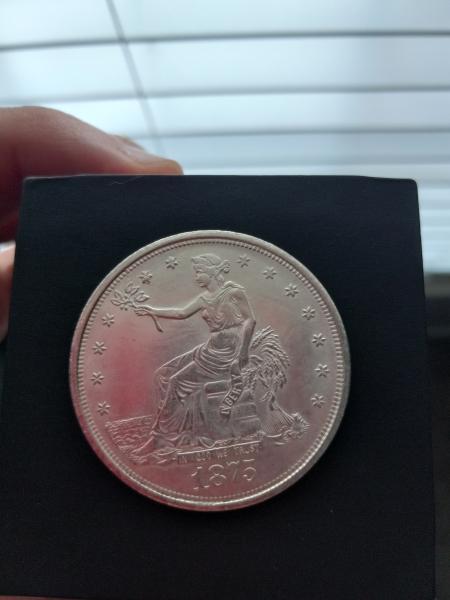 1875 U.S. Trade Dollar, 420 grain 900 fine,&hellip;