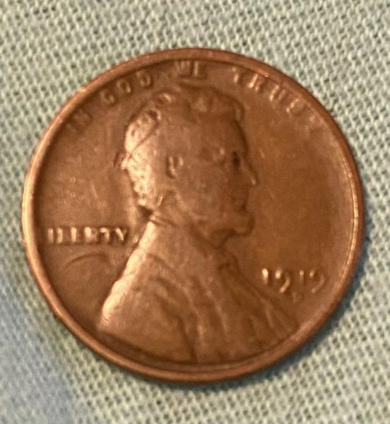 1919 penny with the L on the edge.&hellip;