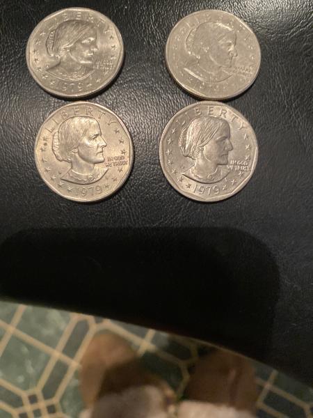 1979 Susan B Anthony coin with D only&hellip;