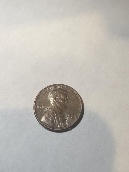 1974 Penny with no mint mark ( D)