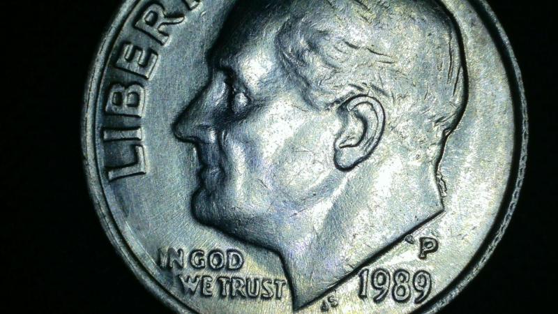 1989 dime some extra material on the back&hellip;