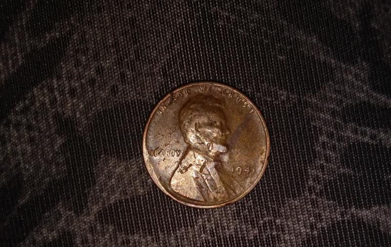 1941 no mint mark wheat penny with errors.&hellip;