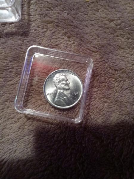 1943 Philadelphia mint uncirculated wheat penny.. no signs&hellip;