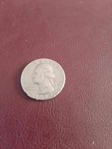 1983 quarter looks chipped on the inside. The&hellip;