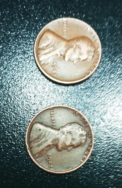 This is 2 1942 wheat penny with no&hellip;
