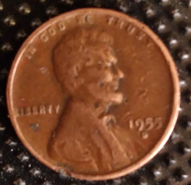 1955 wheat penny double die on obverse. On&hellip;