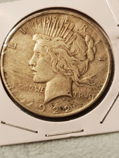 1922 Peace Dollar