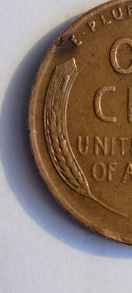 1953 wheat penny , on back side it&hellip;