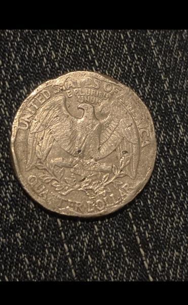 Found a beat up coin in a roll&hellip;