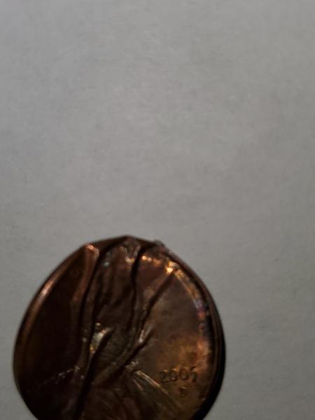 2005 lincon penny with a bend that has&hellip;