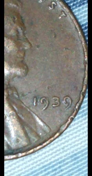1939 penny looks like it has been stamped&hellip;