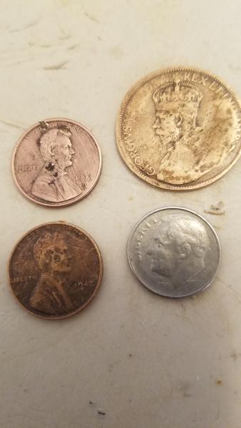 The penny has a indent on trust .the&hellip;