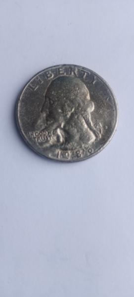 1986 D mint Washington quarter with error on&hellip;
