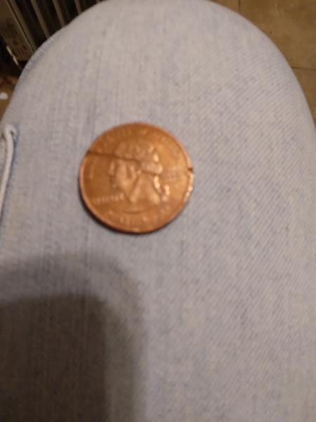Gold or copper looking quarter 2006 Nebraska