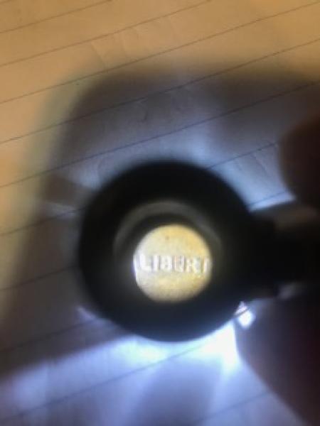 1981 no mint penny with error in very&hellip;