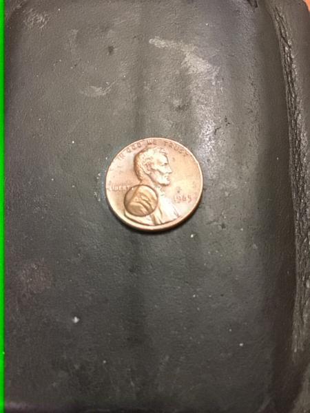 1985 penny , very sharp clean punch reverse&hellip;