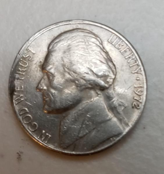 1972 US nickel no mint 3.1 gram multiple…