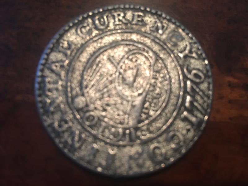 1776 Continental Currency one dollar coin designed by&hellip;