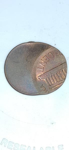 1973 50% off center Lincoln memorial penny circulated…