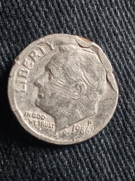 1986 dime