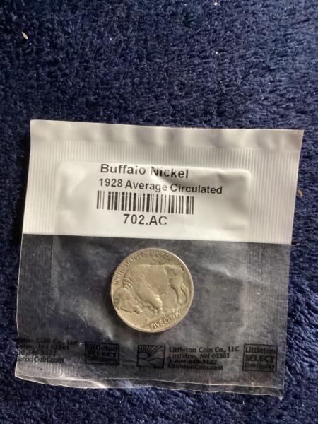 1928 Buffalo Nickel Average circulated Still in the&hellip;