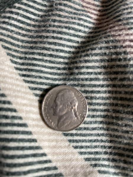 1990 P Jefferson nickel With doubling of the&hellip;