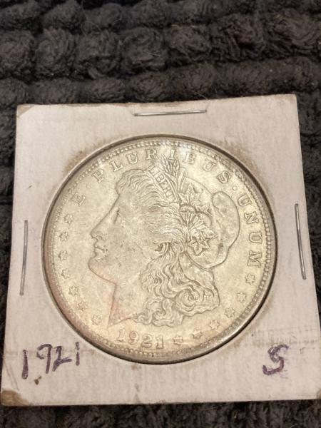 1921 Silver Morgan Dollar