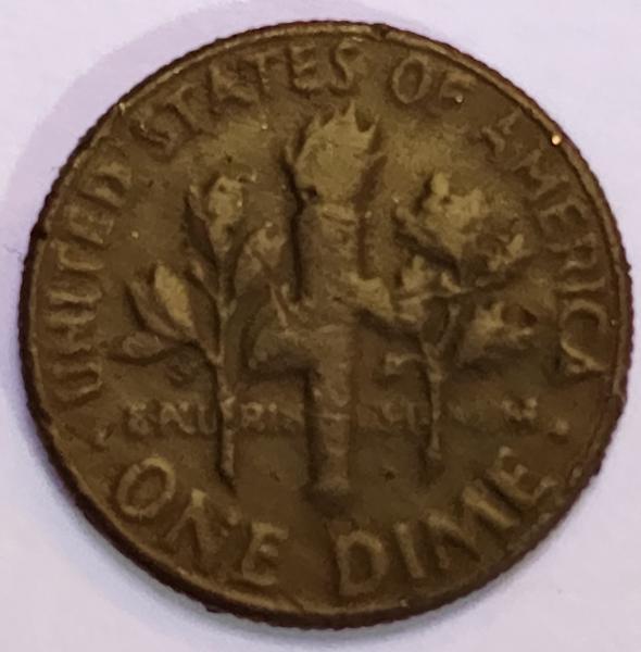 Rare error 1980 Roosevelt D mint dime that&hellip;