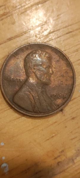 This is a 1938 wheat penny that I…