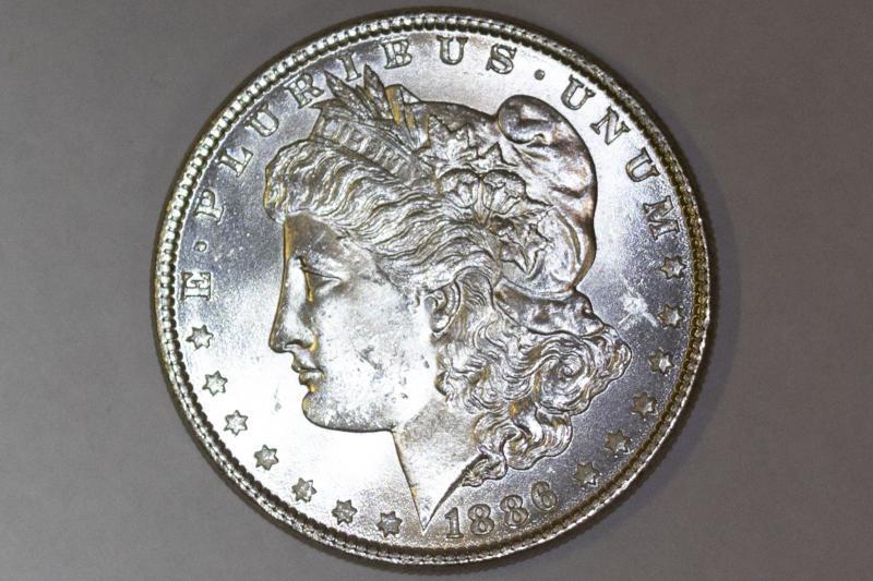 1886 Morgan Dollar