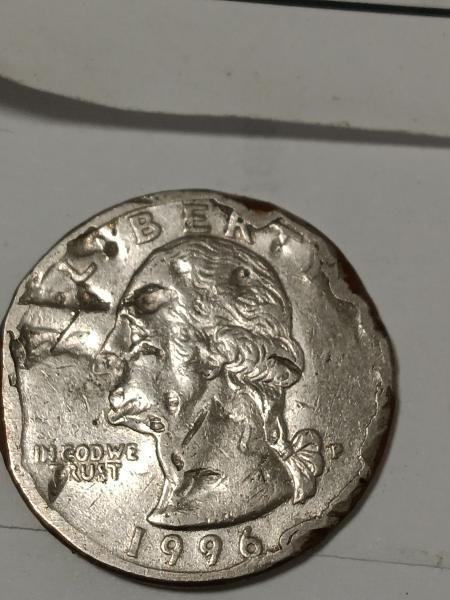 1996 p quarter weird looking is it a&hellip;