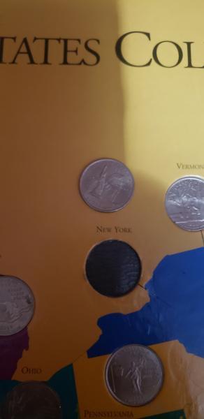 Double die obverse/reverse new york state quarter?