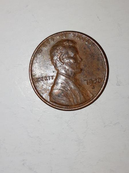1970 S US Penny