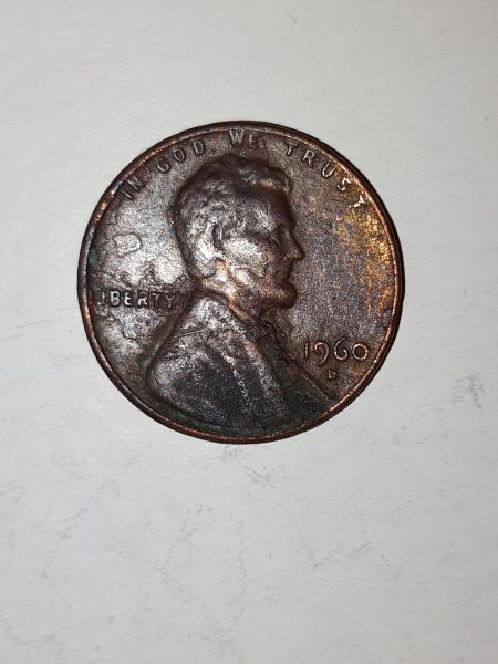 1960 D US Penny