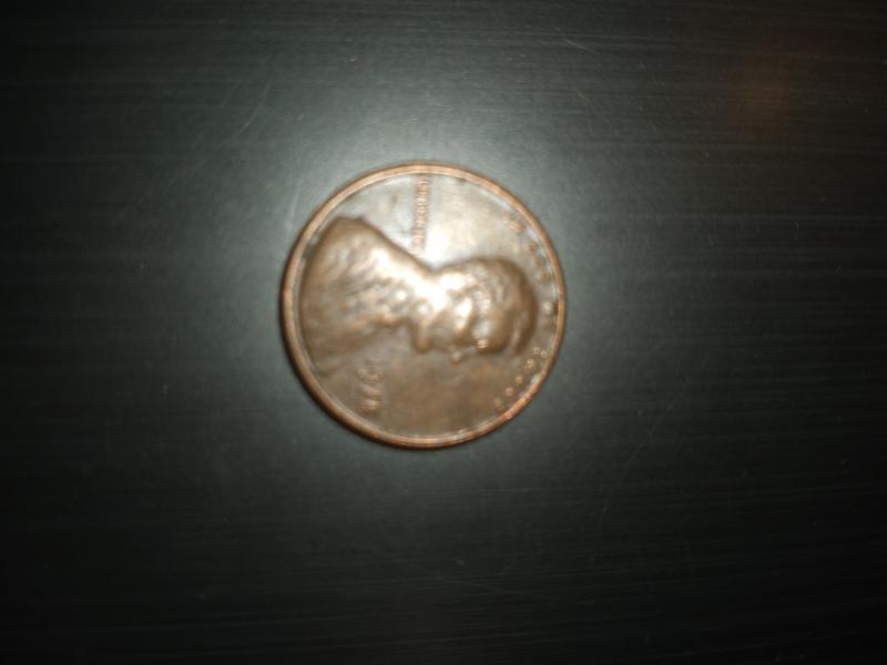 1967 U.S. penny no mint missing letters