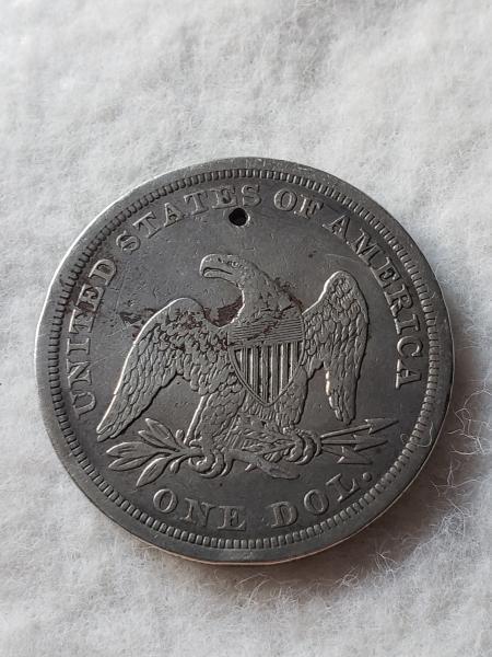 1842 seated liberty. I'm not sure if this…